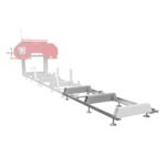 HOLZMANN – BBS810SMART – Scierie Mobile Electrique 400V/50Hz – Diamètre de coupe ø810mm – 7500W – Image 2