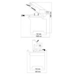 Scie à ruban à métaux Cormak BS320 – 400v – Image 6