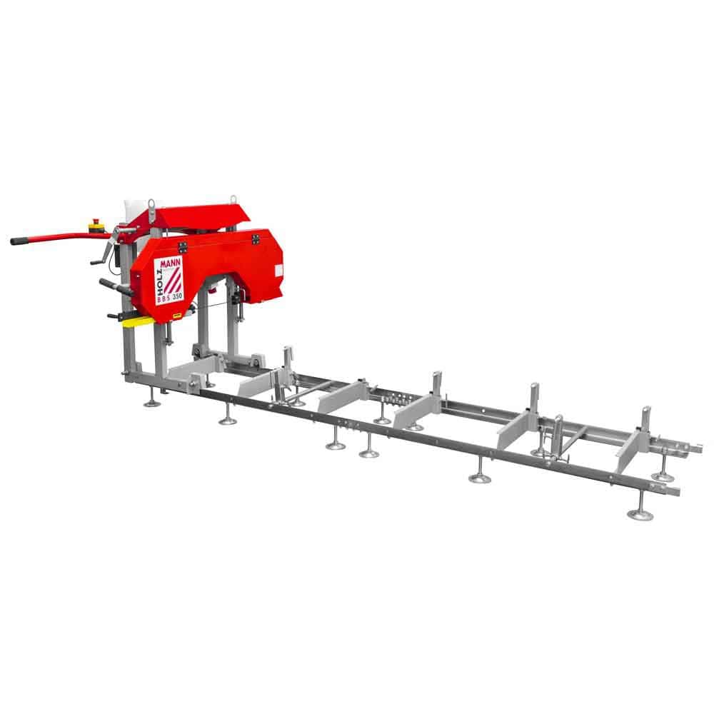 HOLZMANN – BBS350 – Scierie Mobile électrique 230 V – Diamètre de coupe 360 mm – 2200 W