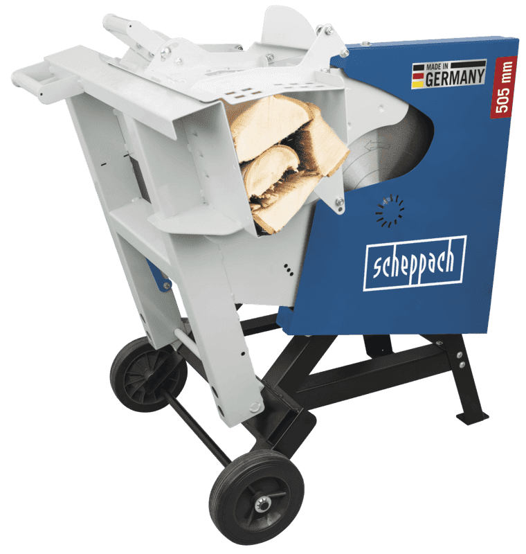 SCHEPPACH – HS 520 Scie à bûches 230V 2600 W – lame de Ø 505 mm – Ø 170 mm de coupe