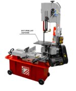 HOLZMANN – BS712TOP Scie à ruban métal descente et arrêt automatique D. coupe 180mm | 400V 1100 W – Image 2