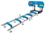 LEMAN – SAG400 – Scierie Mobile électrique compacte 230V – Diamètre de bûche 400 mm – Puissance 2200 W
