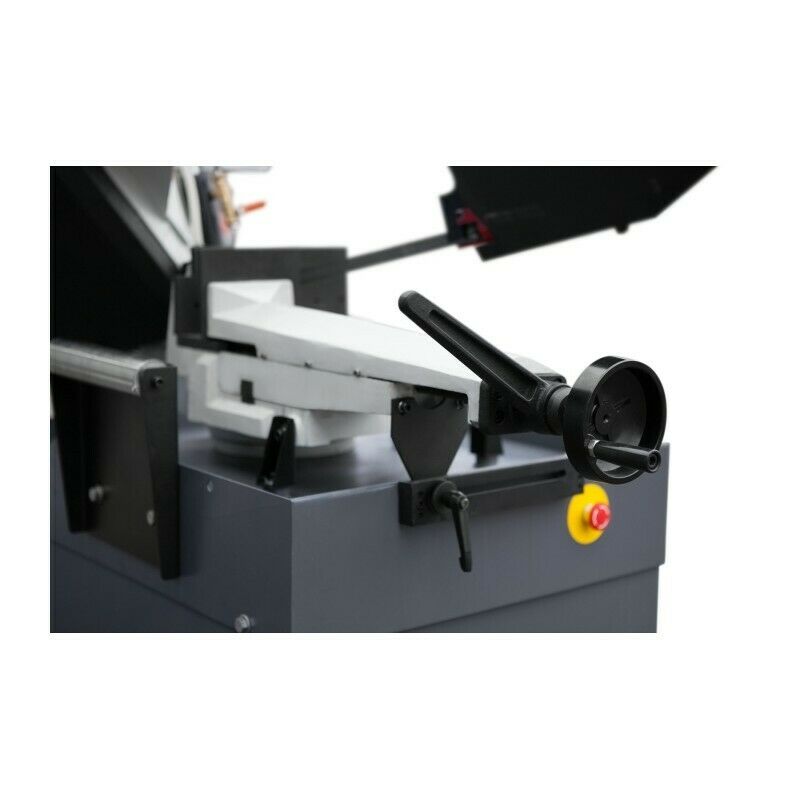 Scie-a-ruban-metaux-Cormak-G5025-etau Scie à ruban métal Cormak G5025 400v Triphasée – Image 1