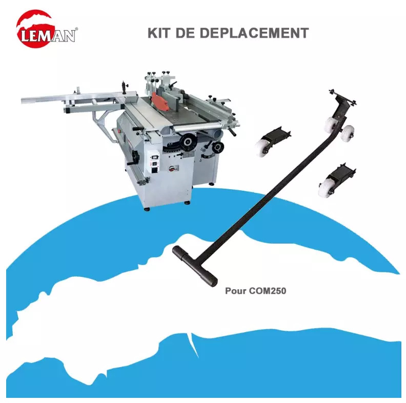 kit-deplacement-com250-1398763812 LEMAN – Kit de déplacement pour Combinée à Bois COM250